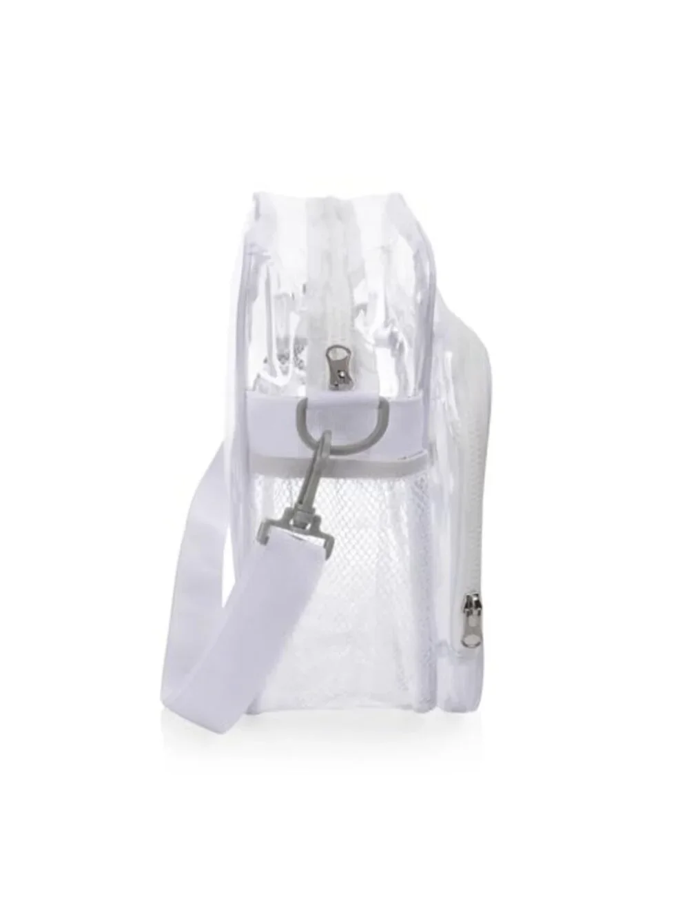 Clear Stadium Tote Bag, Heavy Duty Transparent Crossbody for Concerts &
